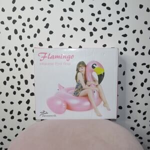 Jasonwell Pink Flamingo Inflatable Pool Float